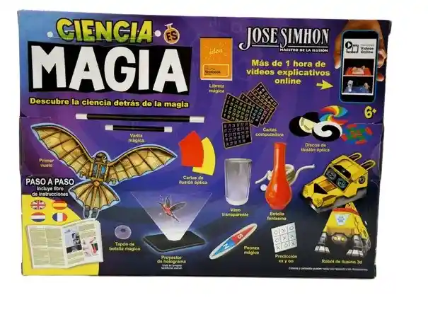 Juego De Ciencia Magia Trucos De José Simhon Para Niños