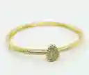 Manilla Tipo Brazalete Gota Dorada