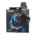 Diadema Audifonos Gamer Seisa Hy-860mv Color Azul