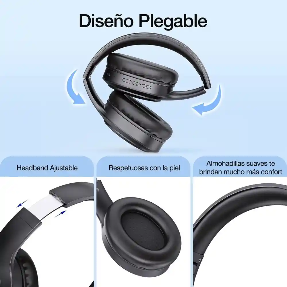 Diadema Bluetooth Inalámbrica 1hora Aut202