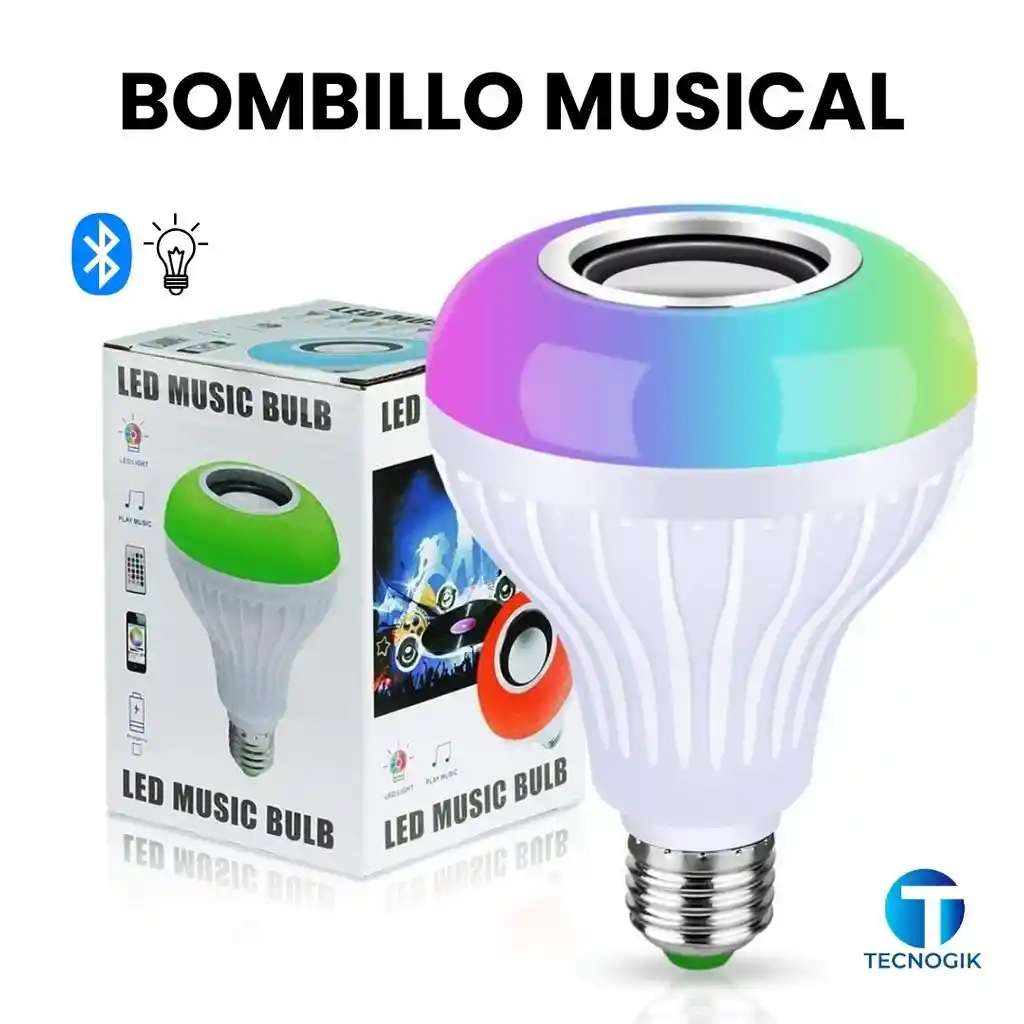 Bombillo Parlante Rgb