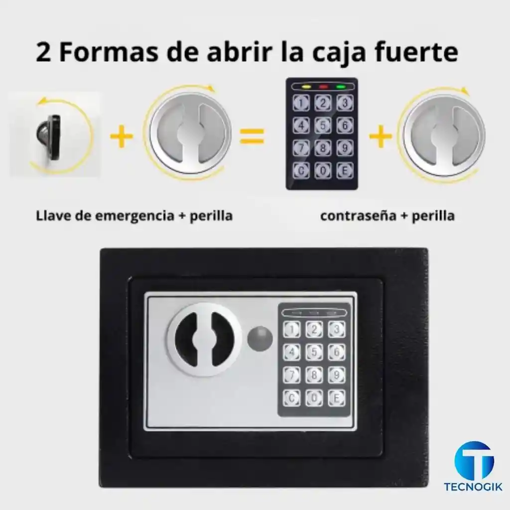 Caja Fuerte Digital T-17