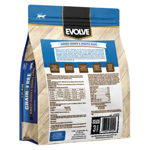 Alimento Evolve Grain-free Chicken 11lbs