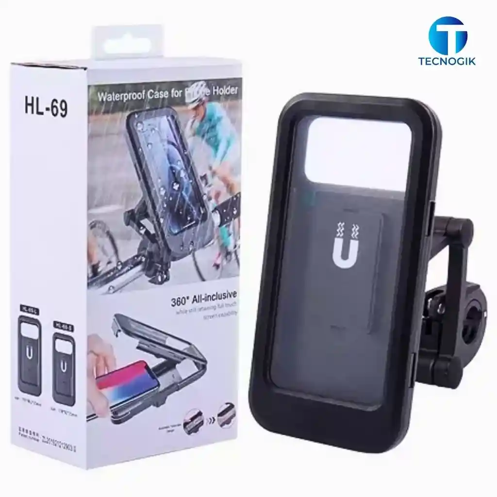 Soporte Holder Celular 360° Hl-69 Para Bicicleta O Moto