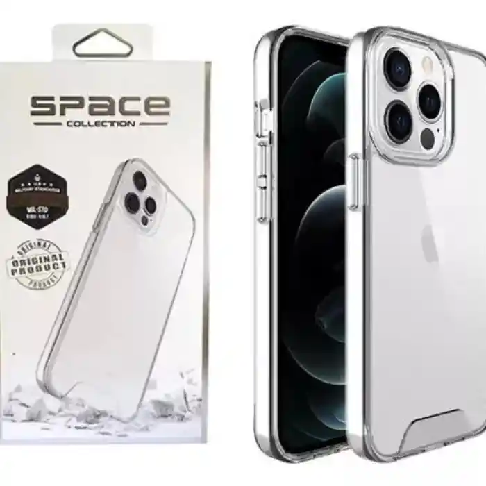 Estuche Para Iphone 13 Pro Space Transparente