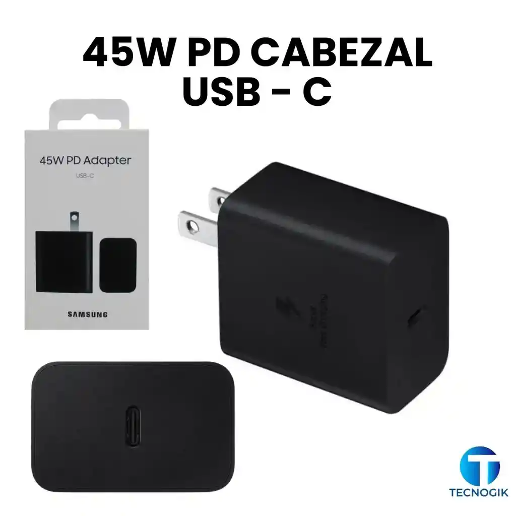 Cabezal De Carga 45w Puerto C