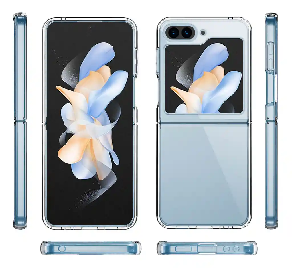 Estuche Antigolpes Para Galaxy Z Flip 6 Space Pro En Clear