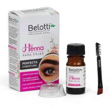 Belotti Henna Para Cejas Tono Chocolate 3g