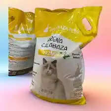 Calabaza Arena Para Gatos Yazmin X 10 Kg