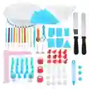 Kit Pasteleria Juego Decoracion Tortas Ponques X85 Piezas