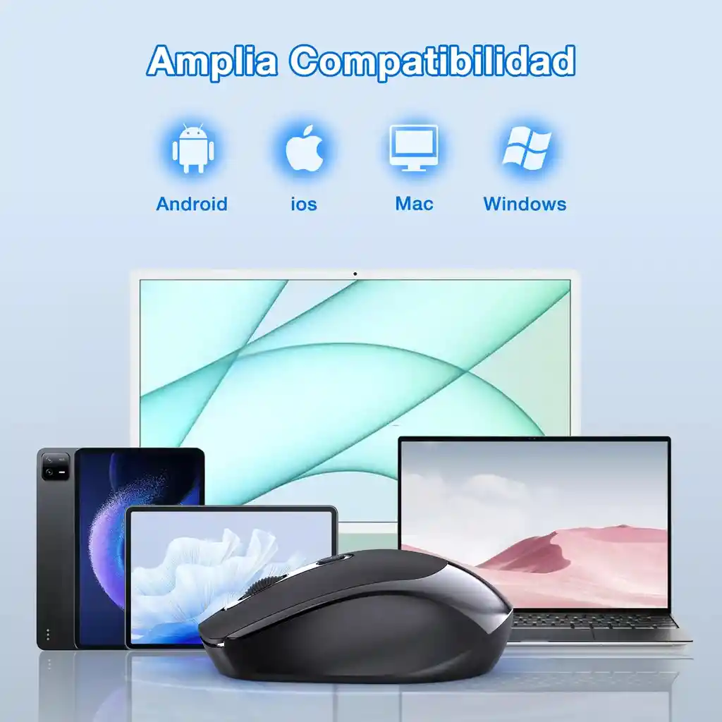 Mouse Inalambrico Con Receptor 1hora Rat001