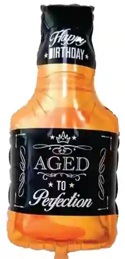 Globo Metalizado Botella