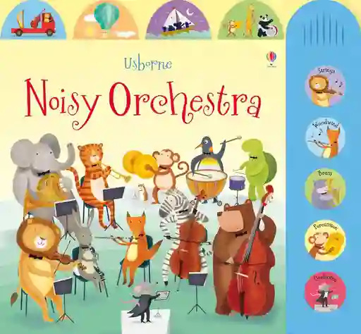 Libro Interactivo Orquesta Ruidosa Con Sonidos Para Niños Niña