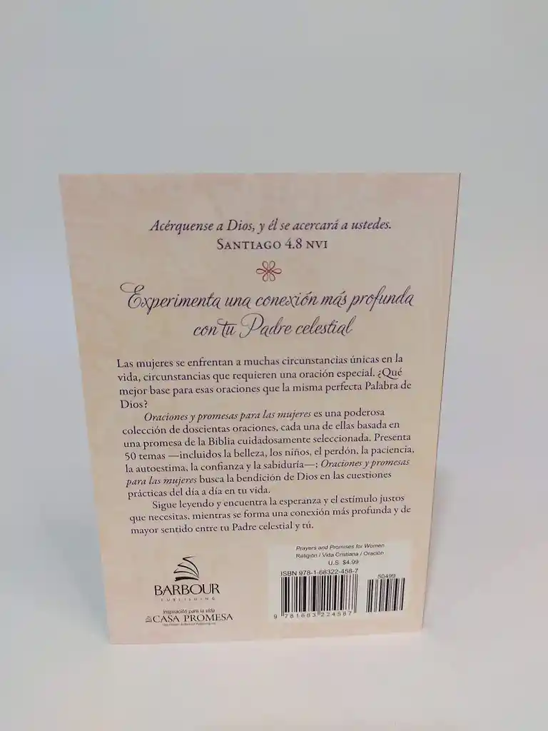 Devocional Oraciones Y Promesas Para Mujeres