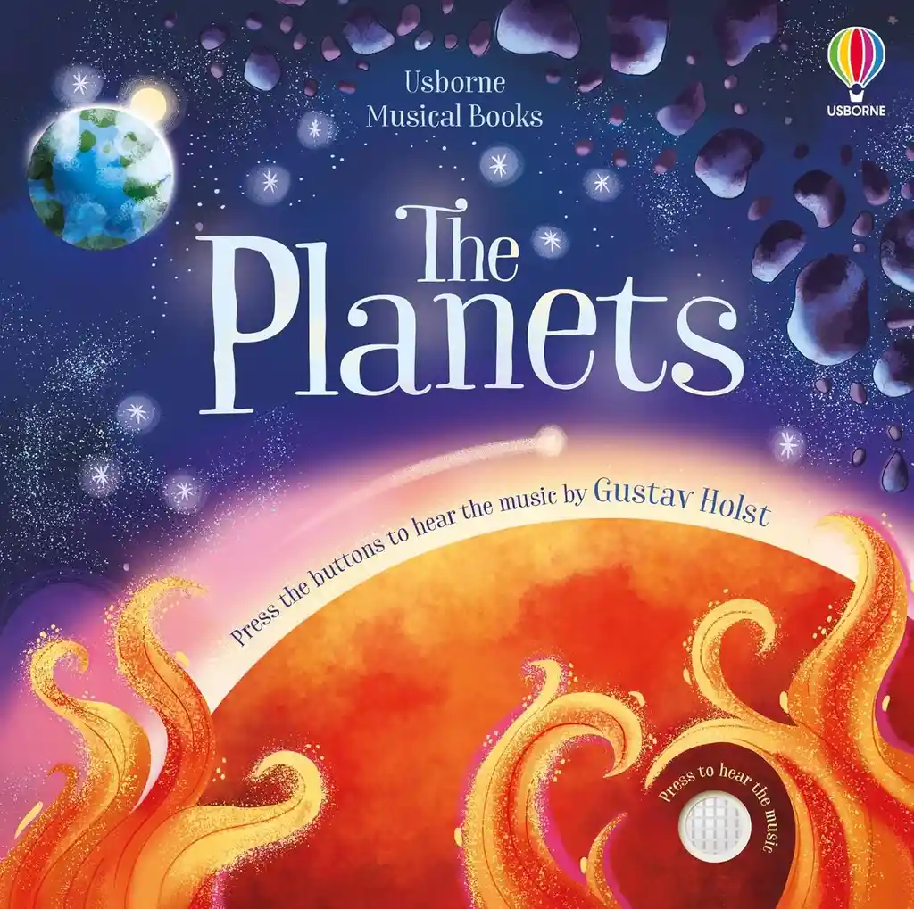 Libro Musical The Planets Con Sonidos Para Niños Niñas