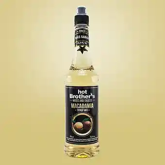 Base Coctel Especial Macadamia X 800 Ml Sirope Hot Brothers