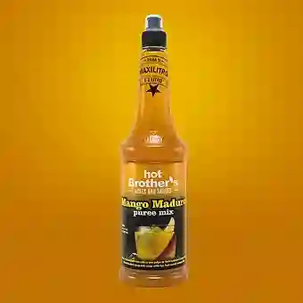 Base Coctel Puremix Mango Maduro X 1100 Ml Sirope Hot Brothers