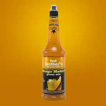 Base Coctel Puremix Mango Maduro X 1100 Ml Sirope Hot Brothers