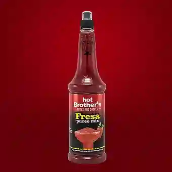 Base Coctel Puremix Fresa X 1100 Ml Sirope Hot Brothers