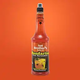 Base Coctel Trad Mandarina X 1100 Ml Sirope Hot Brothers