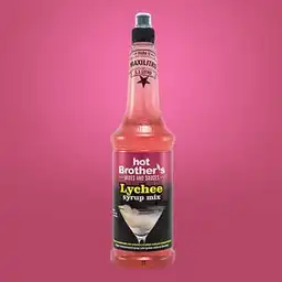 Base Coctel Trad Lychee X 1100 Ml Sirope Hot Brothers