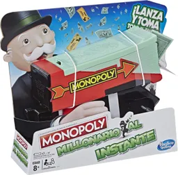 Juego De Mesa Monopoly Millonario Instante Niños Familia