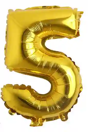 Globo Metalizado 16" Dorado - #5