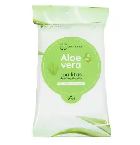 Toalla Desmaquillante Aloe Vera X10 Miis Cosmetis