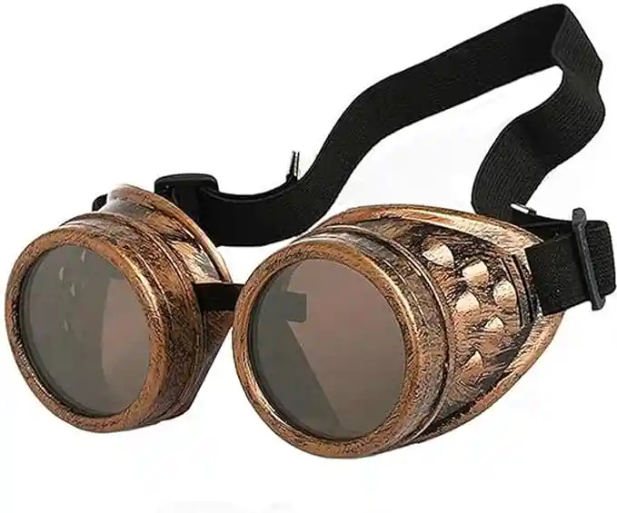 Gafas Steampunk Vintage Cosplay Retro Mad Max Disfraz