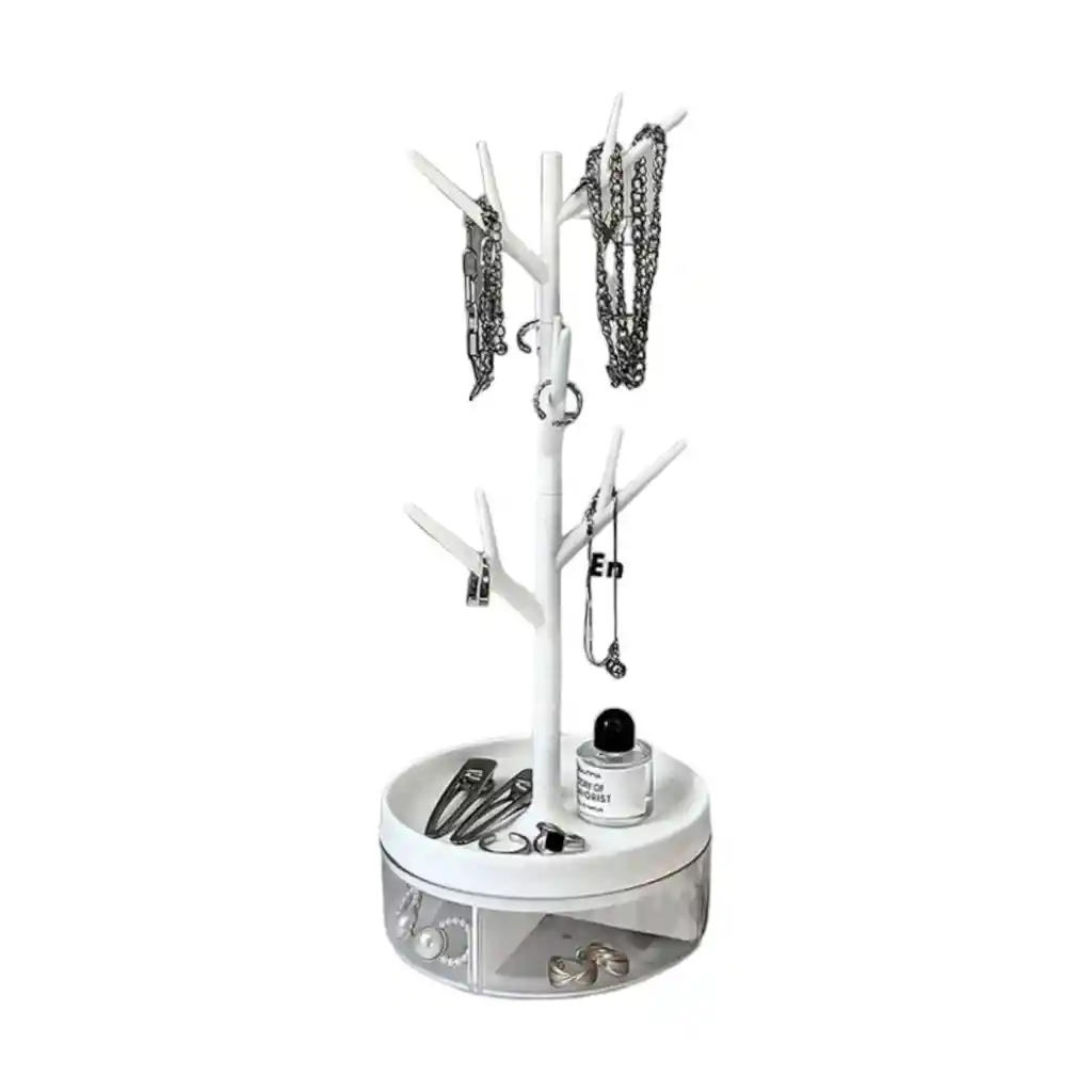 Colgador Organizador De Joyas Con Forma De Árbol