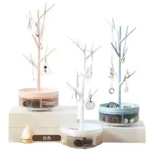Colgador Organizador De Joyas Con Forma De Árbol