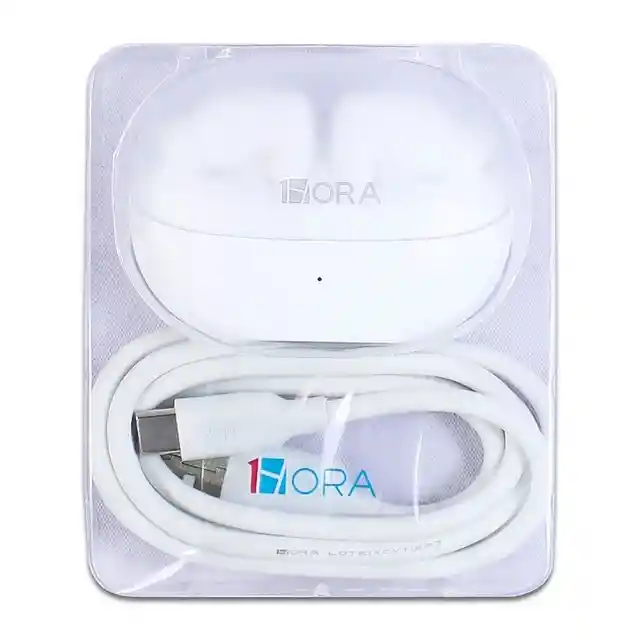 Audifonos Inalambricos Bluetooth 1hora Aut207 Blanco