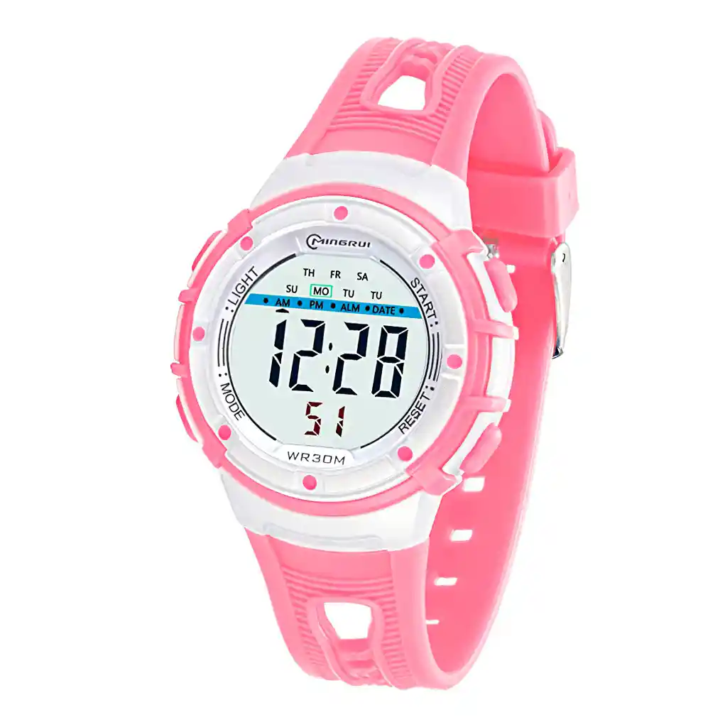 Reloj Impermeable Niña-niño + Estuche