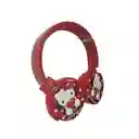 Auricular Diadema Bluetooth Niños Diseños Clases Virtuales Inalambrica Hello Kitty Roja