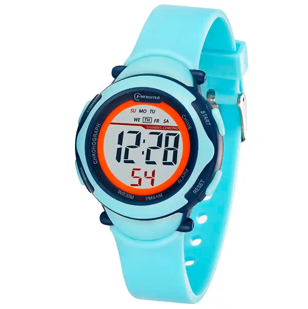 Reloj Niño Niña Digital Impermeable + Estuche