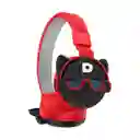 Audífono Diadema Bluetooth Inalámbrica Diseño Niño Bulldog