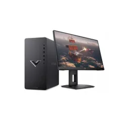 Pc Hp 15l Gaming Tg02-0014lam, Amd Ryzen 5 5600g, Ssd 256gb+dd 1tb, Ddr4 8gb, No Dvd, Monitor Hp 23.8" X24ih, Video 4gb Radeon Rx6400, Windows 11