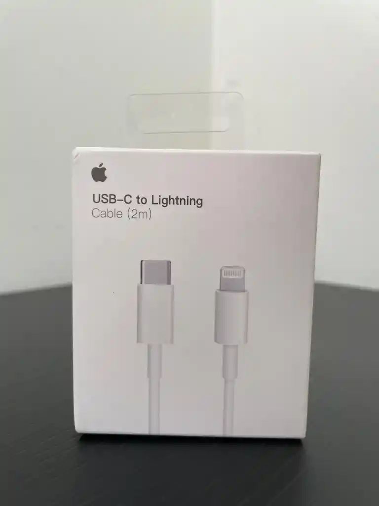 Cable Iphone Usb‑c A Lightning De 2 Metros Blanco