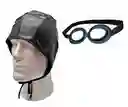 Gafas Piloto Aviador + Gorro Antiguo Disfraz Halloween