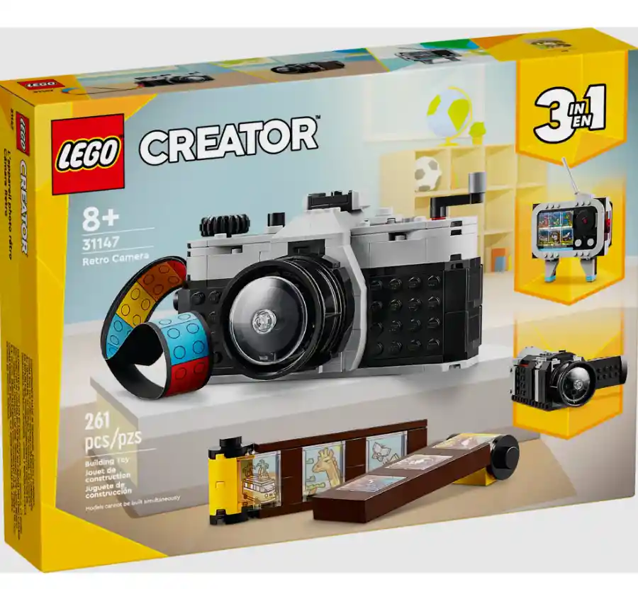 Lego Creator Cámara Retro 3 En 1