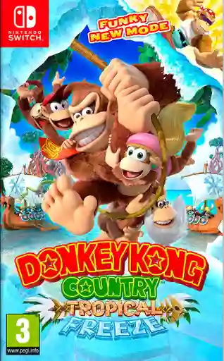 Pelicula Donkey Kong Country Tropical Freeze Nintendo Switch
