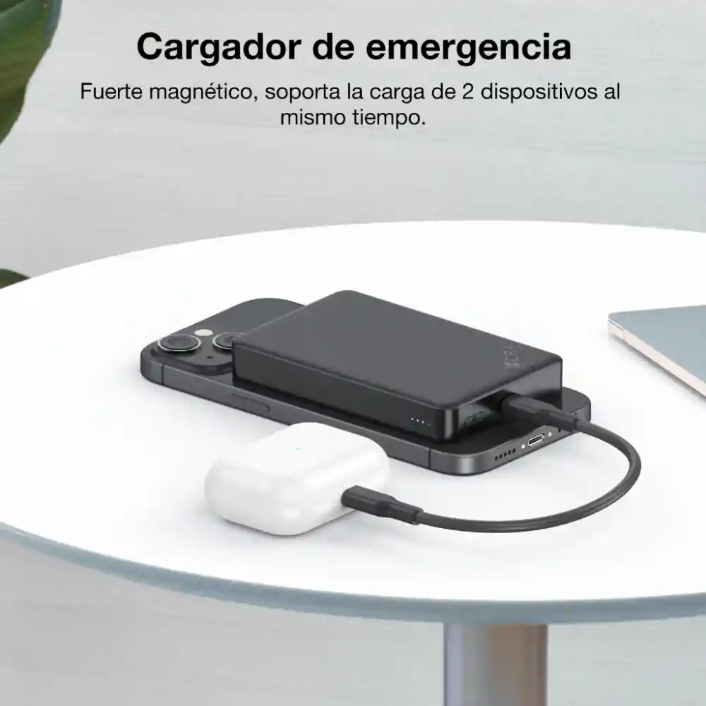 1hora Batería Externa Magnética Power Bank 5000mah Gar276