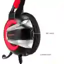 Diadema Premiun Pc Gamers Phoinikas H-4 Bocina 50mm Color Rojo