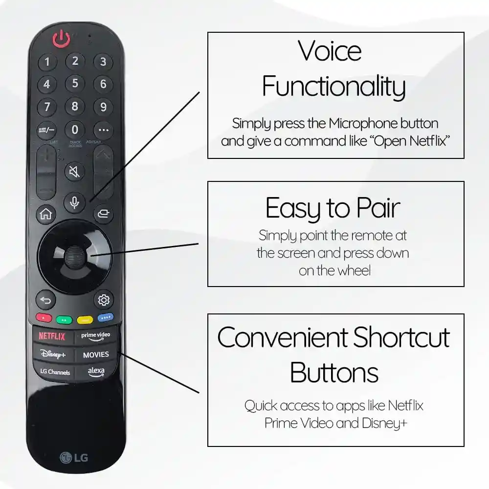 Control Remoto Lg Magic Mr23ga Con Comando De Voz