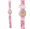 Reloj Niñas Digital Luces Tapa Infantil Barbie 3d