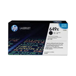 Cartucho De Tóner Hp 649x Negro Laserjet Original (ce260x)