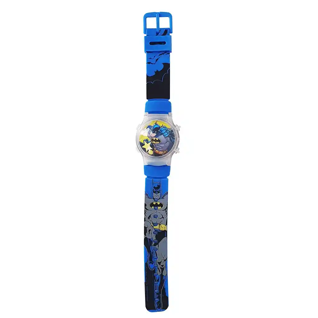 Reloj Niños Digital Luces Tapa Infantil Batman 3d