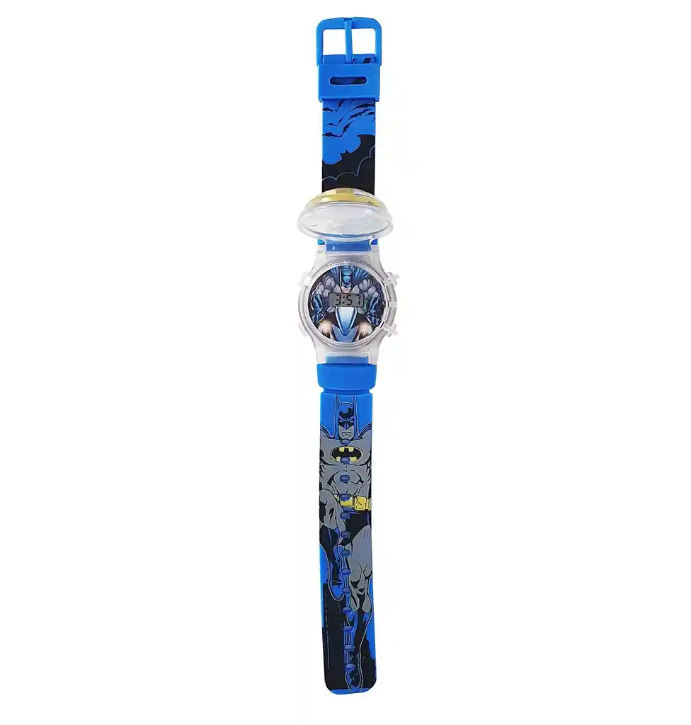 Reloj Niños Digital Luces Tapa Infantil Batman 3d