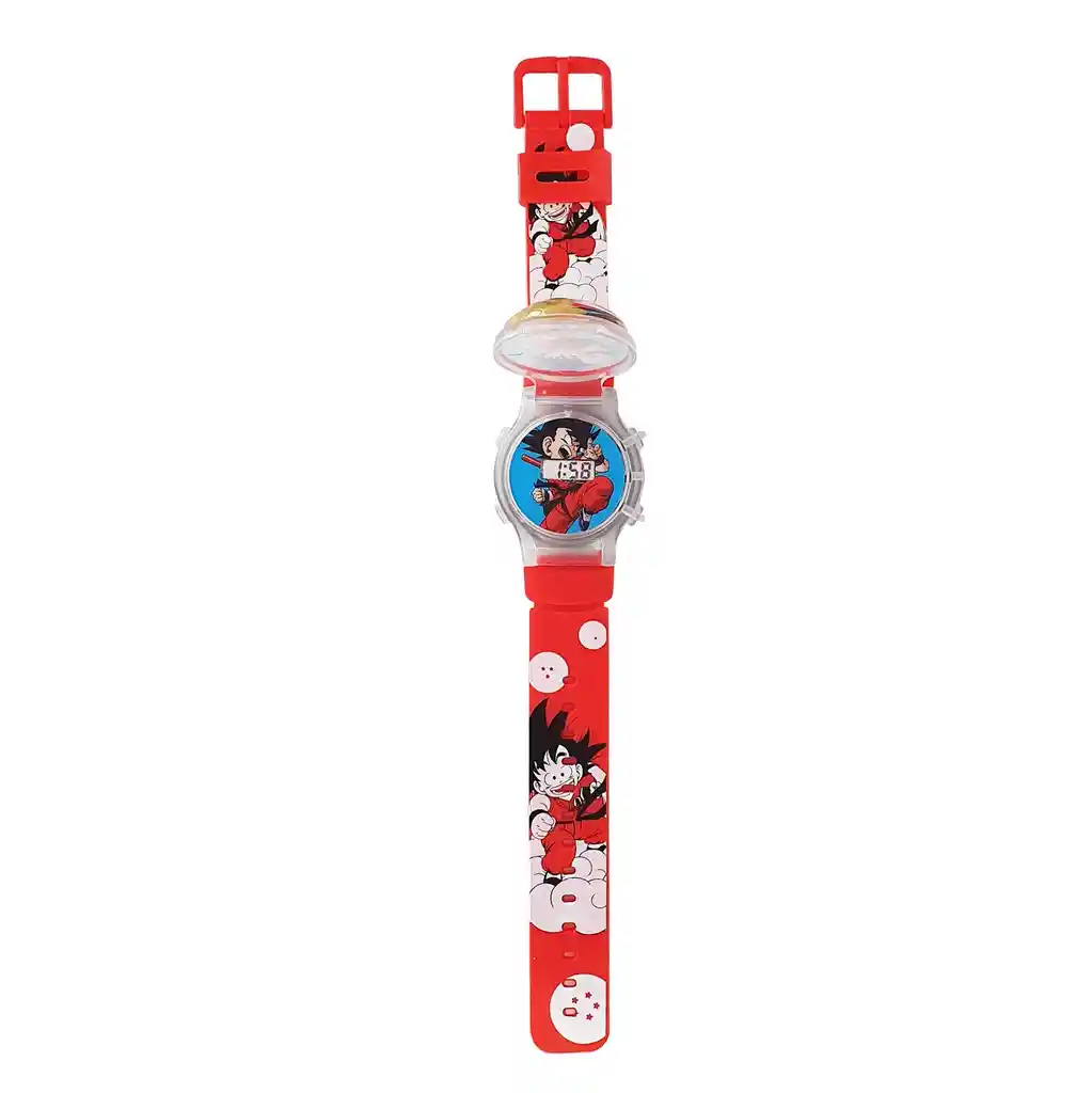 Reloj Niños Digital Luces Tapa Infantil Dragon Ball Goku