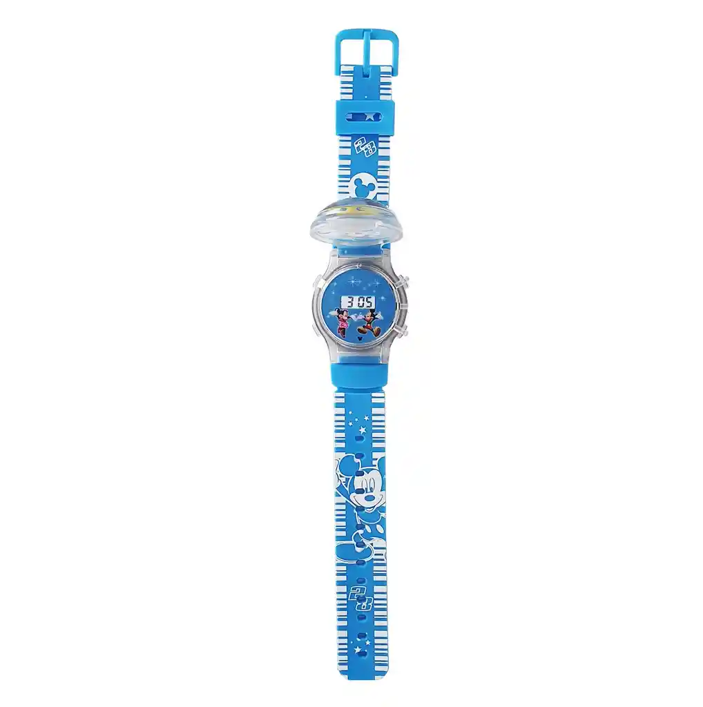 Reloj Niños Digital Luces Tapa Infantil Mickey Mouse 3d